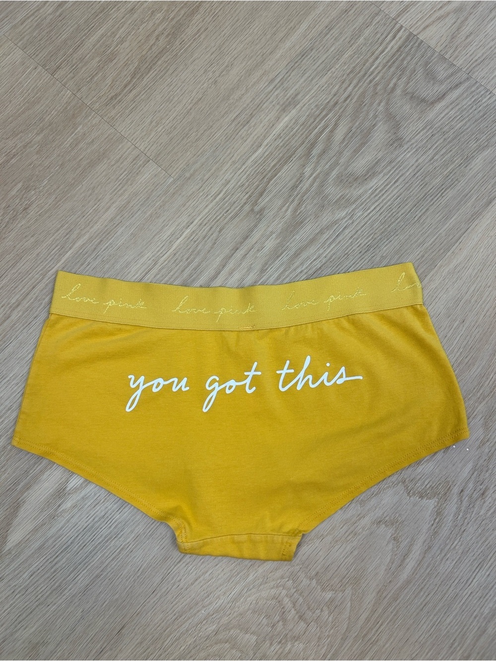 PINK Victoria’s Secret ‘You Got This' Boyshort Panty S